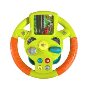 Play Steering Wheel Toy Simulation Driving Car Toy with Light and Sound