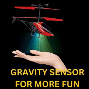 Flying Helicopter with sensor