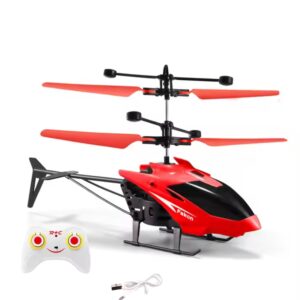 Flying Helicopter with sensor