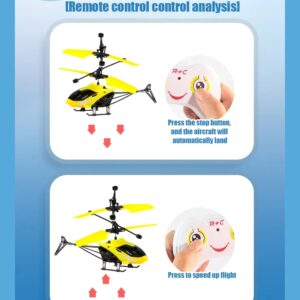 Flying Helicopter with sensor