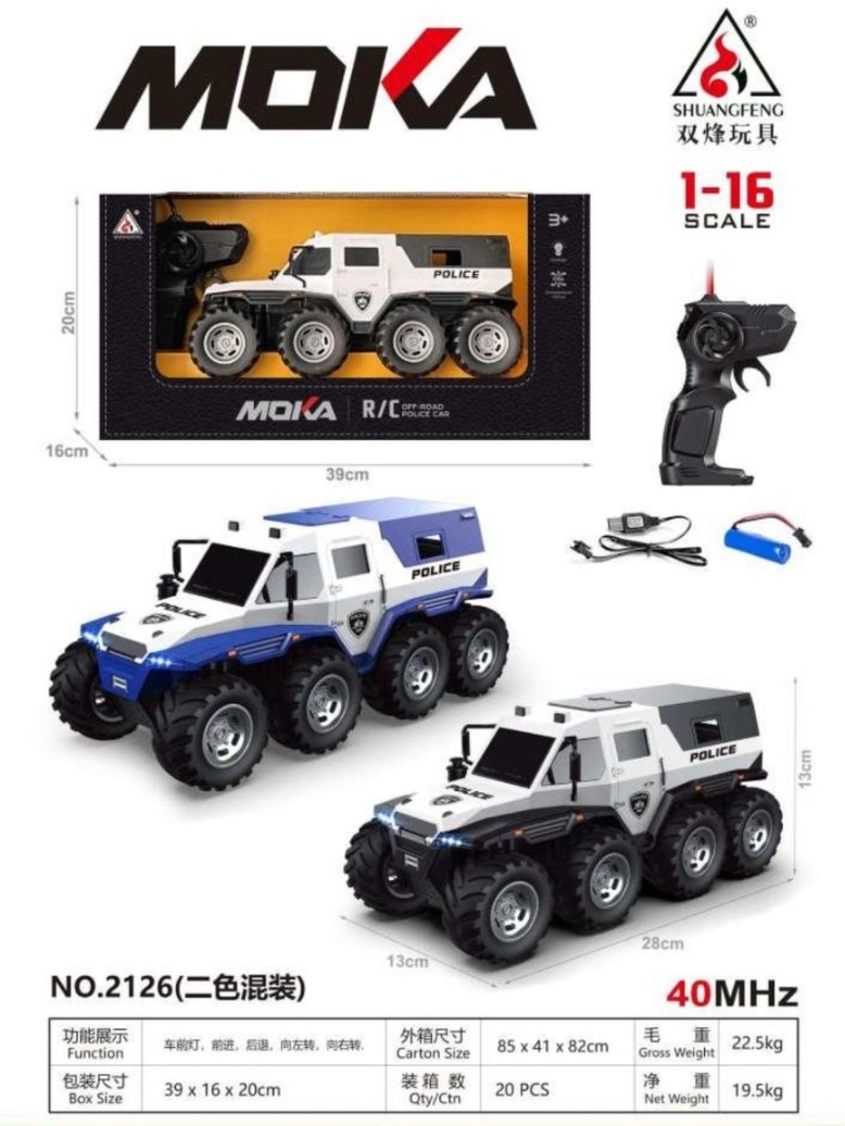 Police Moka Car 4x4
