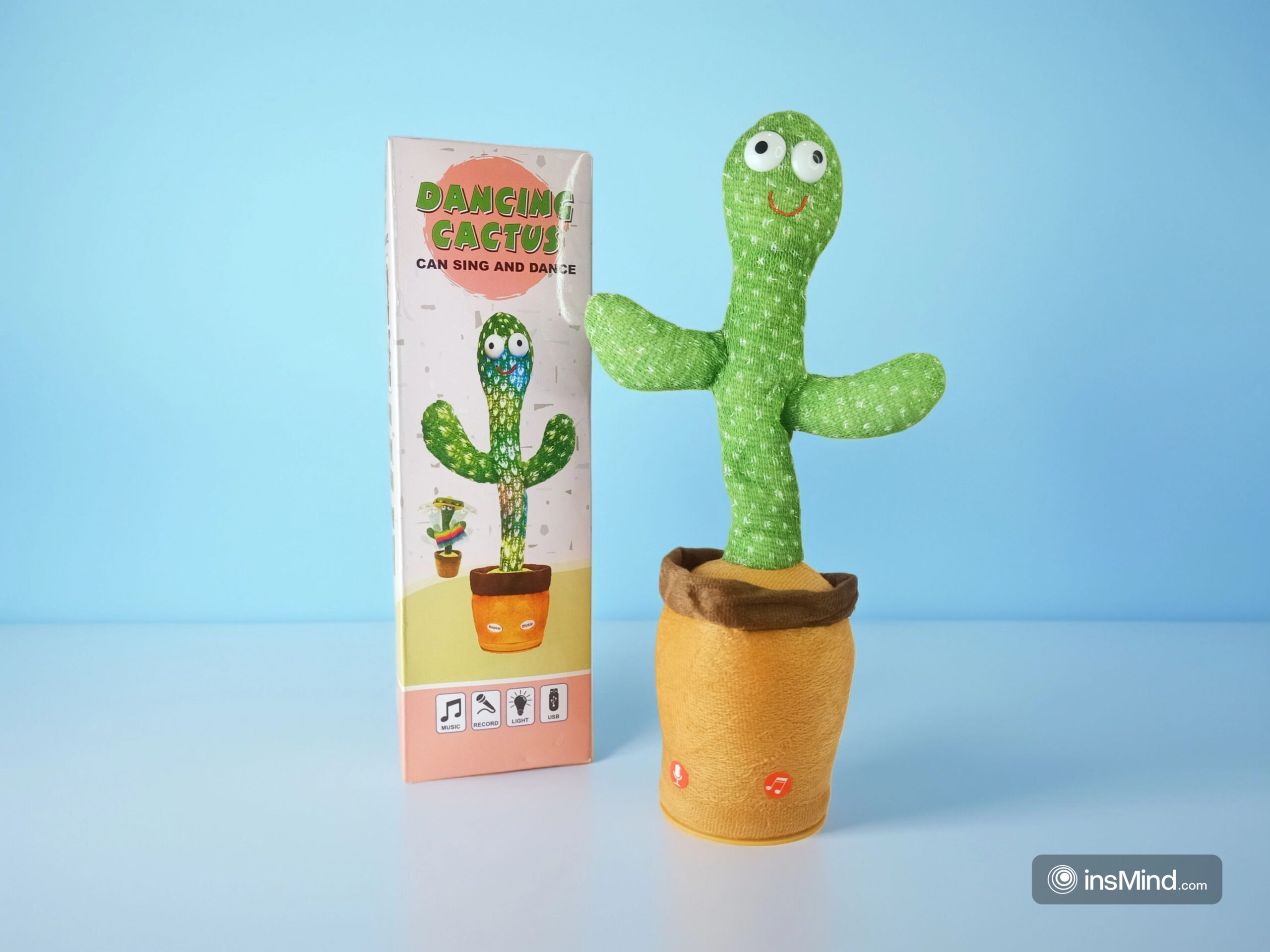 Talking Cactus Baby Toys for Kids Dancing Cactus Toys Can Sing Wriggle & Singing Recording Repeat What You Say Funny Education Toys for Children Playing Home Decor for Kids - Image 5