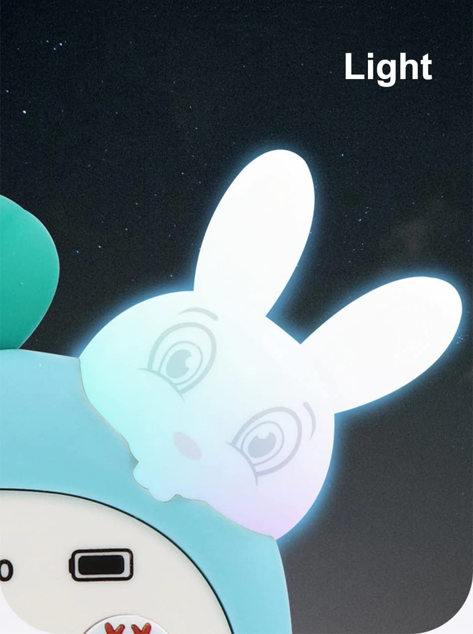 Radish Style Cute Rabbit Face Pretend Play Cell Phone Toy for Kids, Toddlers with Music, Ringtones, Lights - Birthday Party Favors and Gifts for Boys and Girls - Image 4