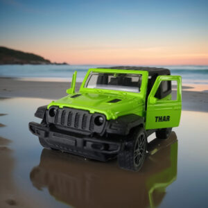 Kiddostoy 1:32 Scale DieCast Metal Pull-Back Action Openable Doors 4x4 Thar/Jeep Premium Car Toy for Kids Realistic Miniature Model (Copy)