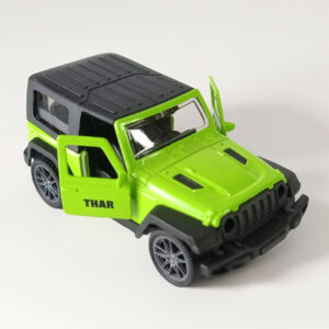 Kiddostoy 1:32 Scale DieCast Metal Pull-Back Action Openable Doors 4x4 Thar/Jeep Premium Car Toy for Kids Realistic Miniature Model (Copy)