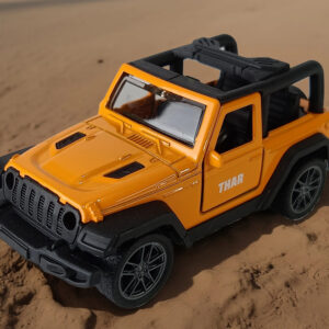 Kiddostoy 1:32 Scale DieCast Metal Pull-Back Action Openable Doors 4x4 Thar/Jeep Premium Car Toy for Kids Realistic Miniature Model (Copy) (Copy)