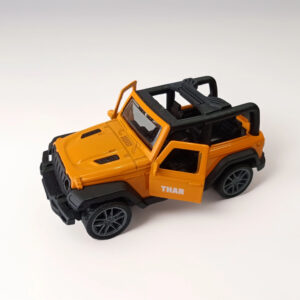 Kiddostoy 1:32 Scale DieCast Metal Pull-Back Action Openable Doors 4x4 Thar/Jeep Premium Car Toy for Kids Realistic Miniature Model (Copy) (Copy)