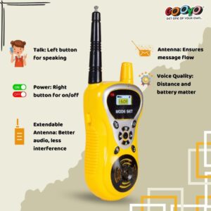 Gooyo Walkie Talkie