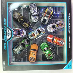 MINI CAR -PULL BACK 10 SET