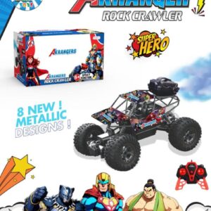 Akranger AVENGERS ROCK CAR Monster-Truck-with-Smoke