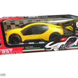 fast car with remote with multicolor