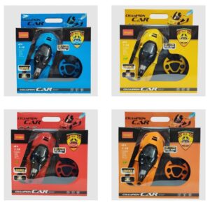 K3 Remote Control Car with Smoke, Direct C Type Charging, Lights, steering Wheel Control & Door Open