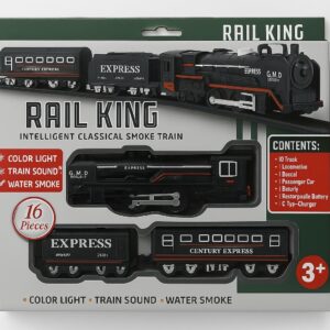 Rail King Train (Chargeable with Smoke)