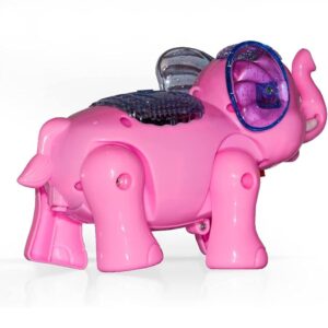Clever Elephant Toy with Light and Sound