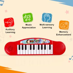 Gooyo GY3716 Battery Operated Multi-Functional Portable Organ/Piano/Keyboard Musical Toy for Kids/Babies/Girls/Boys/Gifts