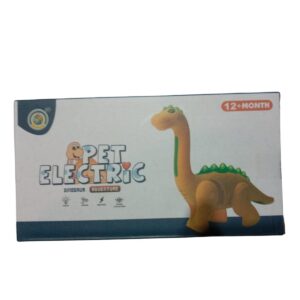 Dinosaur Musical Toy - Electronic Pet Dino with Real Voice, Colorful LED Lights for 12 Months + Boys & Girls I Birthday Gift