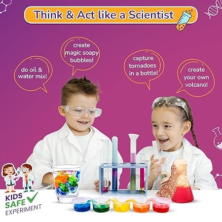 Littles Lab Science Kit with Valcano & Soap Making Experiment for Kids Birthday Gift for Girls & Boys Learning Toys for 8 + Years Kids - Image 2