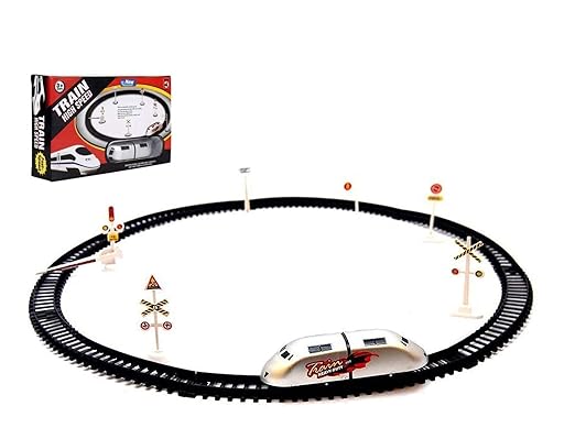 High Speed Metro Train Amazing Toy for Kids with Flyover and Long Track Battery Operated best for Gifts - Image 3