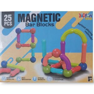 Magnetic Sticks Building Blocks for Kids Magnetic Toys for Boys Age 3+ Year Old Educational Stem Learning Magnet Stick with Balls Game Set (36 Pcs Magnetic Sticks-Ball) (Copy)