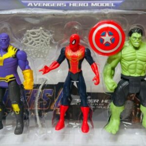 Avenger Toy Set Superhero Avenger Kids Toy Set of 5 Super Hero Action Figure for Boys Kids Children Best Gift for Birthday (Pack of 5)