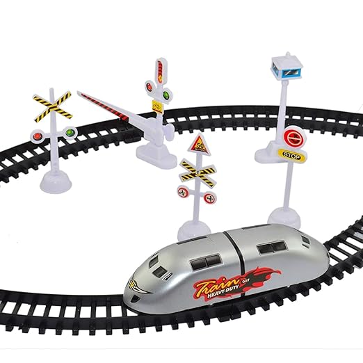 High Speed Metro Train Amazing Toy for Kids with Flyover and Long Track Battery Operated best for Gifts