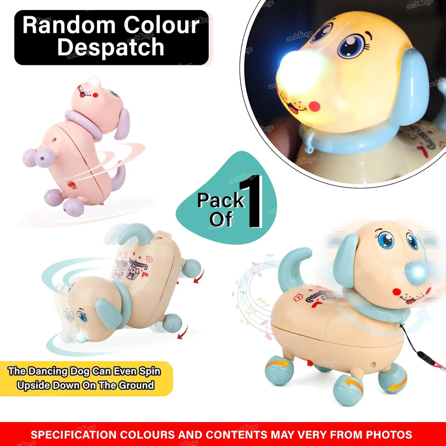 Battery Operated Light Music Dog Toy Cute Walking Puppy Toy - Image 5