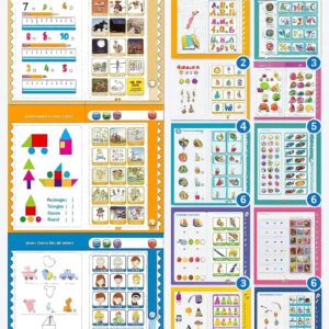 Interactive Sound E-Book for Kids (Ages 2–7) – Learn Alphabets, Numbers, Shapes & Phonics | Educational Talking Book with Music & Touch Features | Multicolor Learning Toy for Toddlers