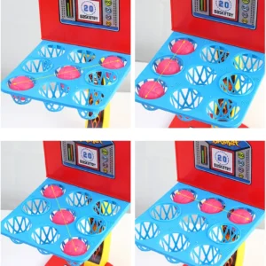 Shoot-A-Basketball Board Game for Boys & Girls Tabletop Action for 1 or 2 Players Easy to Assemble Portable Basket Ball Indoor Games Ideal for Birthday Gift
