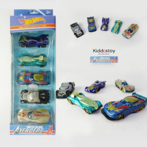 Hotwheel Diecast Metal Superhero Car, Pack of 5 mini Metal Cars, Superhero Alloy Push N Go Racing Vehicles for Children, Mini car, Small car Toys, Racing Cars for Kids Girls and Boys