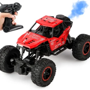 Monster Truck Rock Crawler Climbing Rc Car For Kids With Mist Smoke